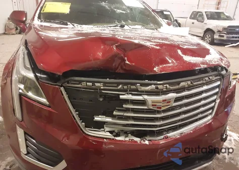 2017 Cadillac Xt5 Platinum z USA, uszkodzony, nr VIN 1GYKNFRS5HZ132125